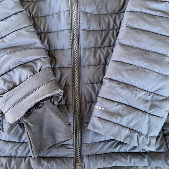 Columbia Powder Lite Hooded Jacket Black Small Style XK0678 Water Resistant GUC - Picture 10 of 13